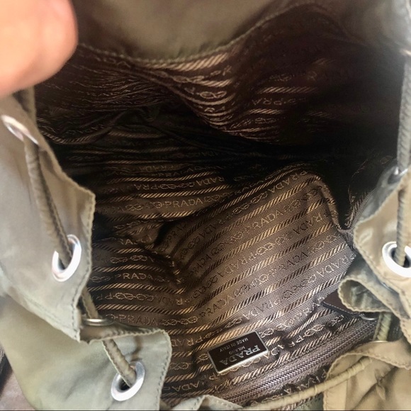 PRADA Nylon/leather Backpack - Picture 8 of 13